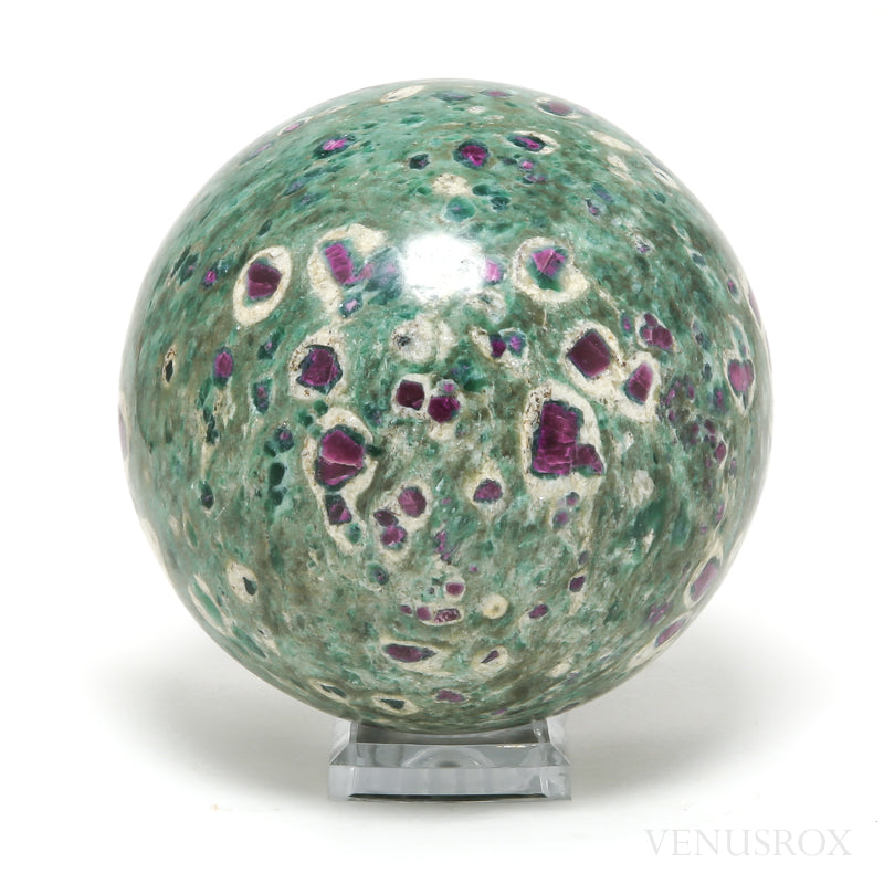 Ruby in Fuchsite Polished Sphere from India | Venusrox