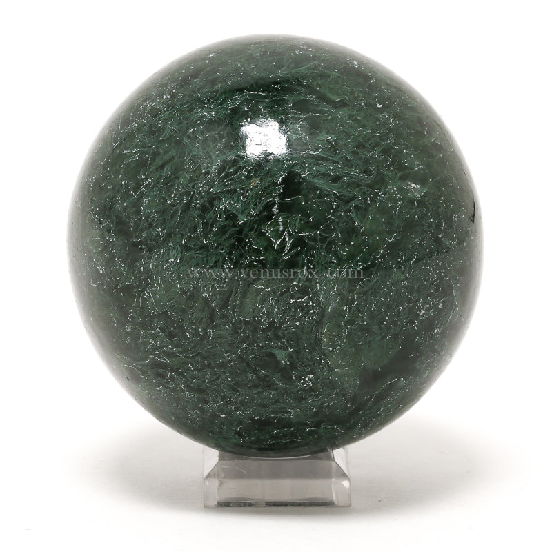 Moss Calcite Polished Sphere from India | Venusrox