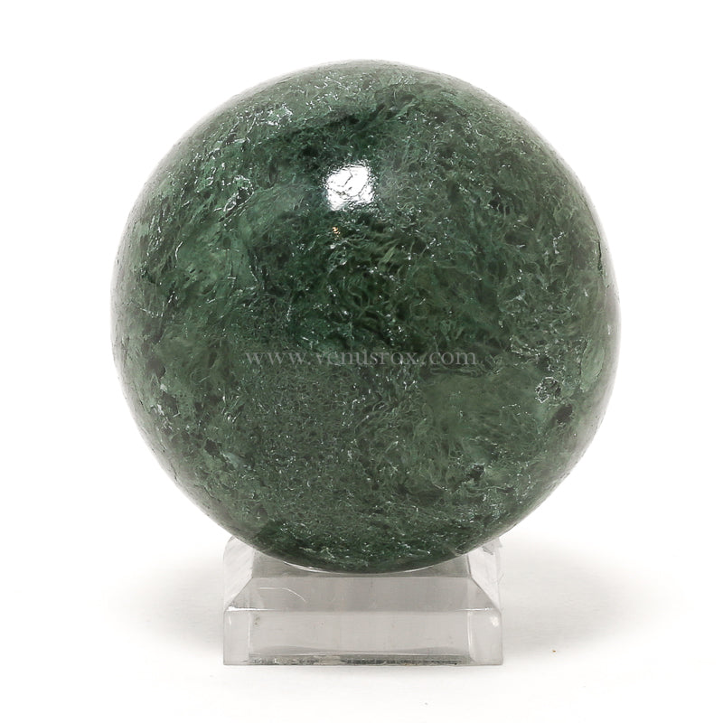 Moss Calcite Polished Sphere from India | Venusrox