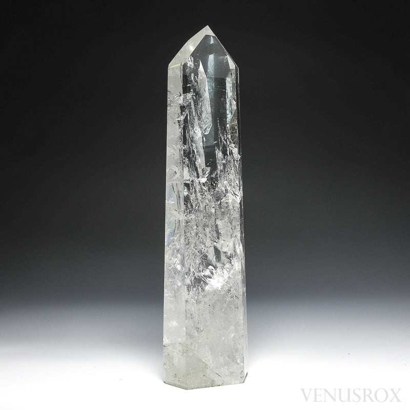 Clear Quartz Polished Point from Brazil | Venusrox
