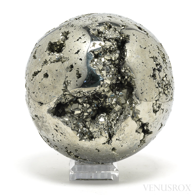 Pyrite Geode Sphere from Peru | Venusrox