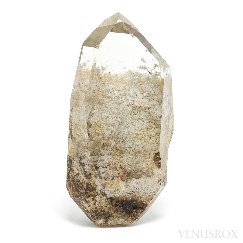Lodalite Quartz Part Polished/Part Natural Point from Brazil | Venusrox
