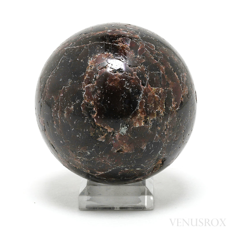 Star Almandine Garnet Polished Sphere from Brazil | Venusrox