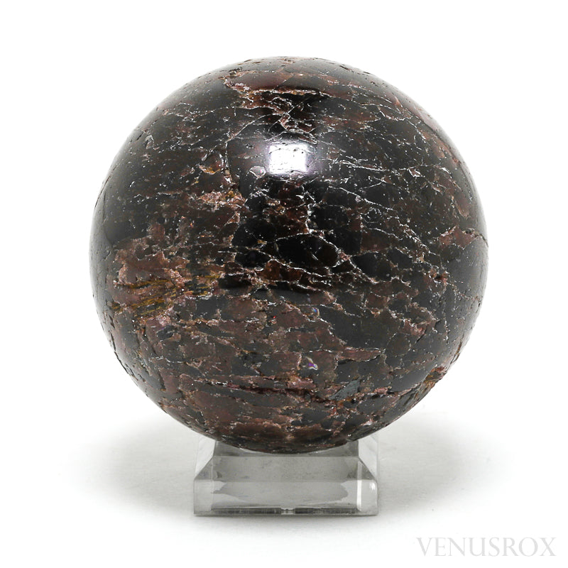 Star Almandine Garnet Polished Sphere from Brazil | Venusrox