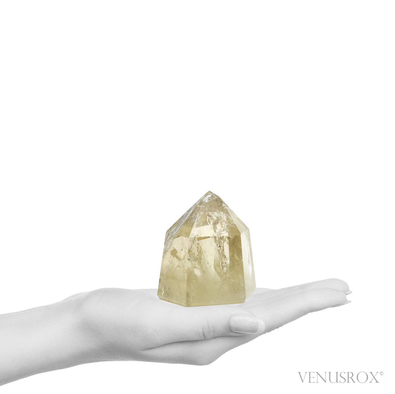 Natural Citrine Polished Point from Brazil | Venusrox