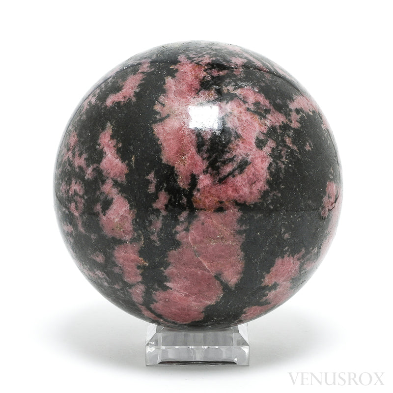 Rhodonite Polished Sphere from Madagascar | Venusrox