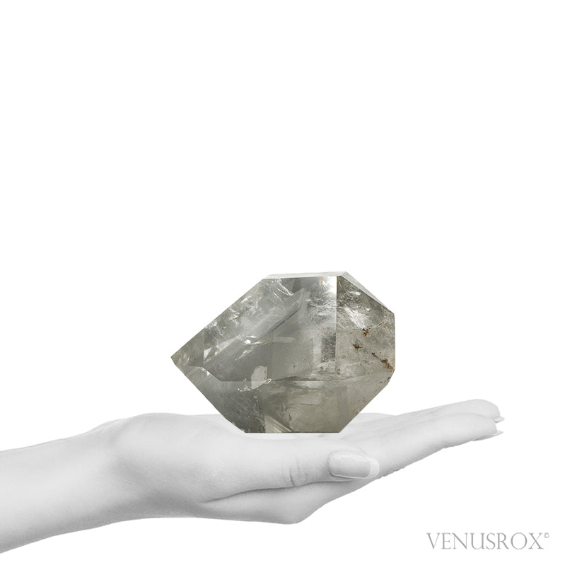 Phantom Quartz Polished Double Terminated Point from Brazil | Venusrox