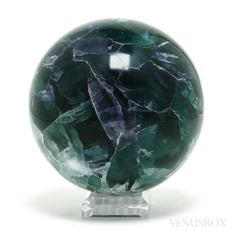 Fluorite Polished Sphere from Mexico | Venusrox