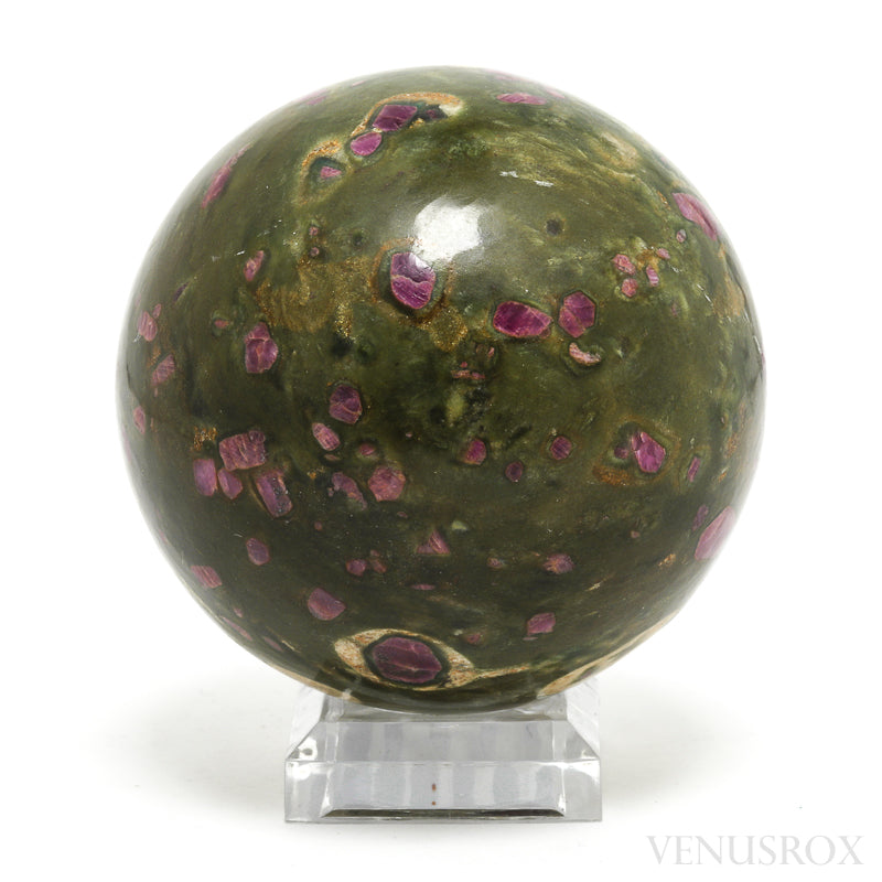 Ruby in Fuchsite Polished Sphere from India | Venusrox