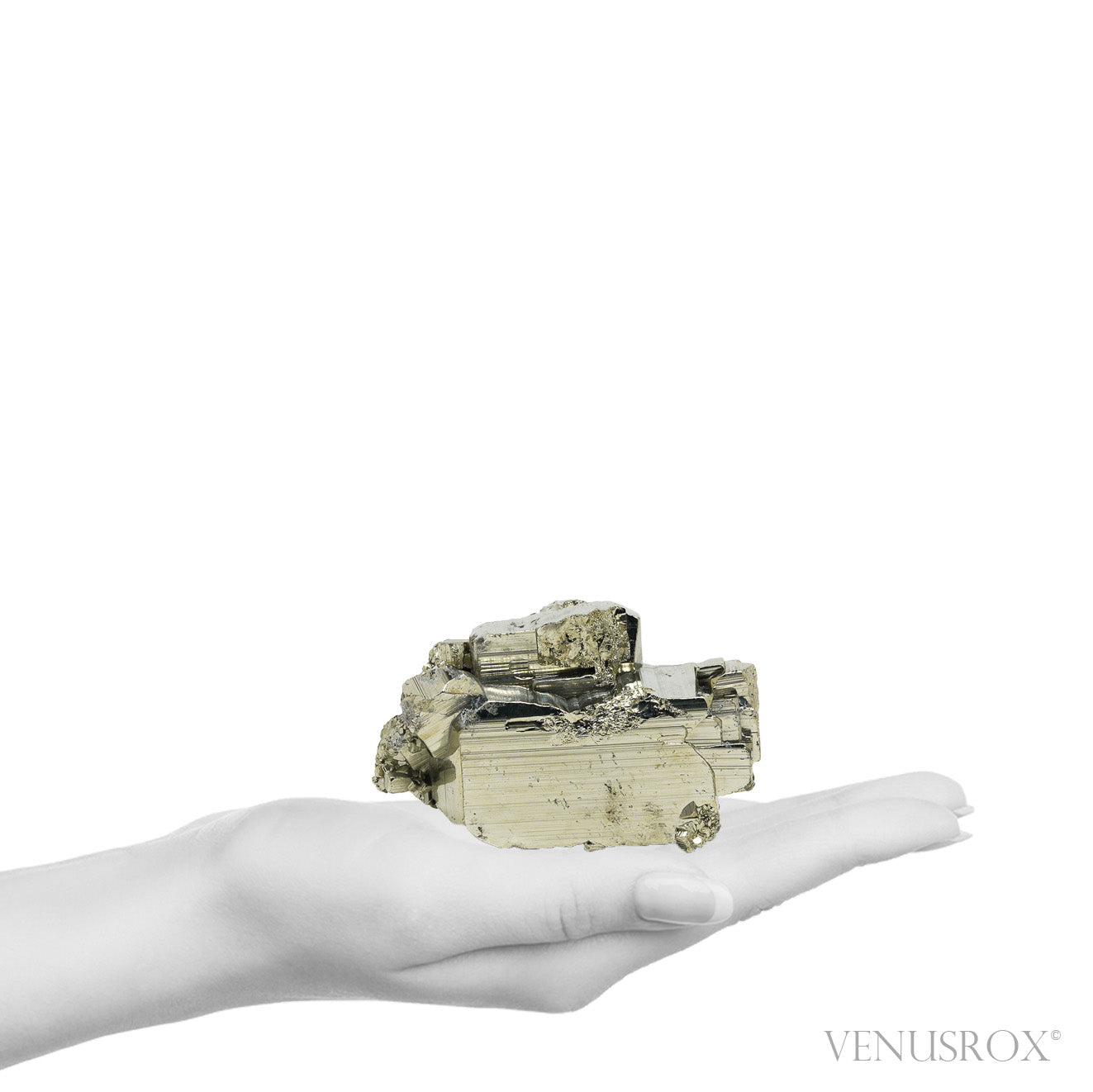 Pyrite with Quartz Natural Cluster from the Huanzala Mine, Huallanca District, Huanuco Department, Peru | Venusrox