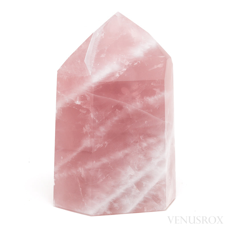 Rose Quartz Polished Point from Brazil | Venusrox