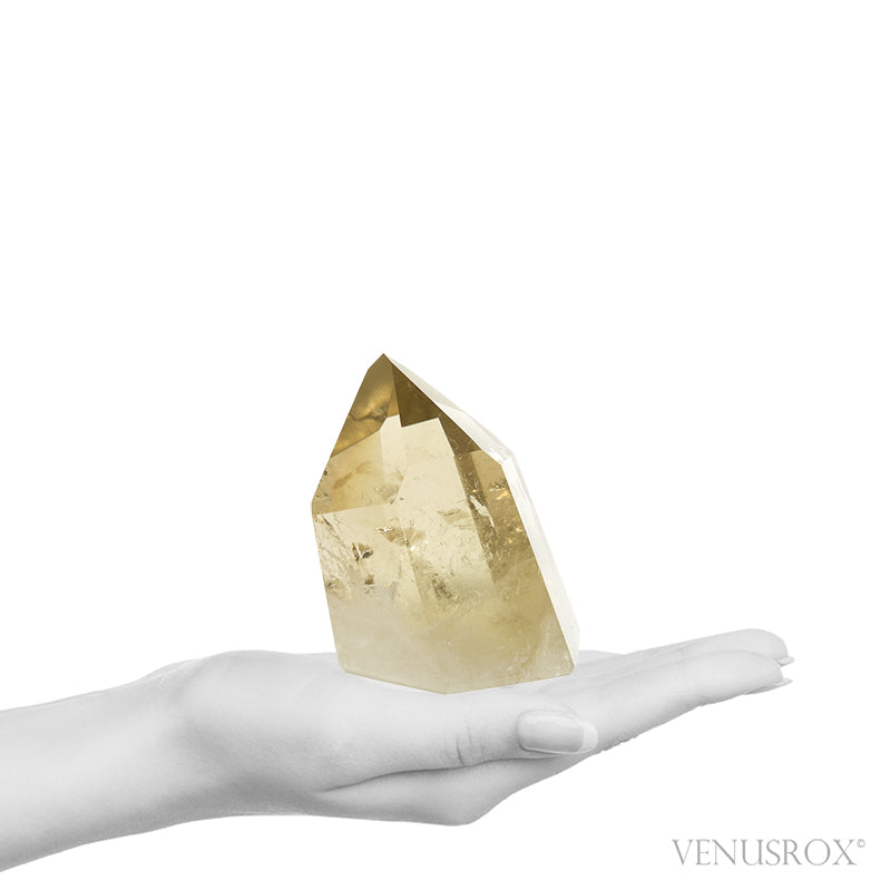 Natural Citrine Polished Point from Brazil | Venusrox