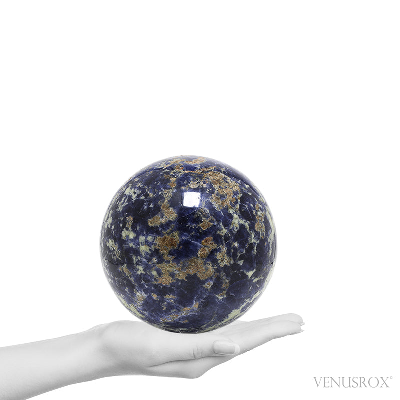 Sodalite Polished Sphere from Brazil | Venusrox