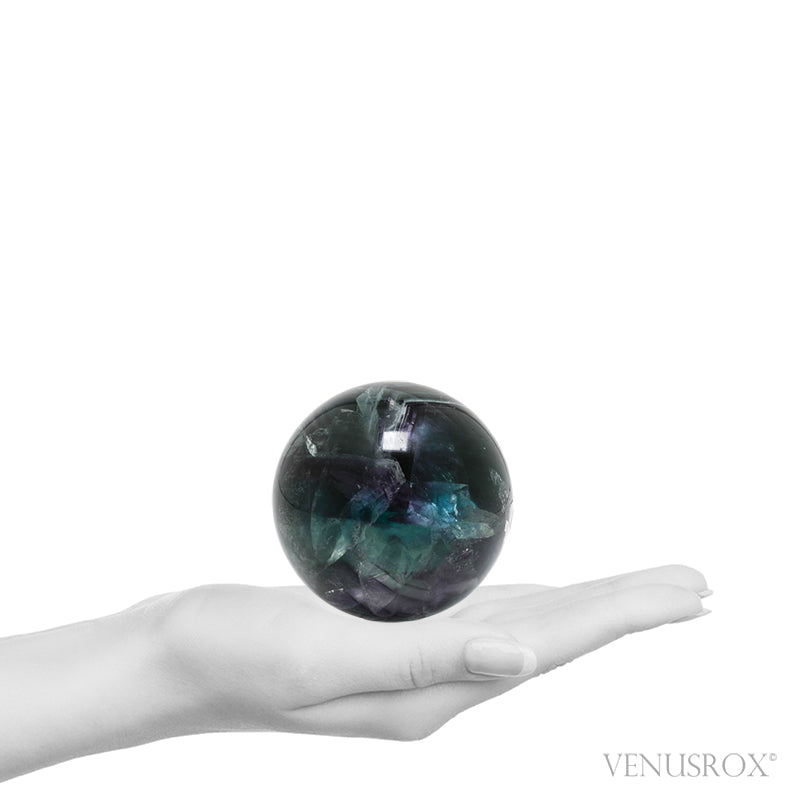 Fluorite Polished Sphere from China | Venusrox
