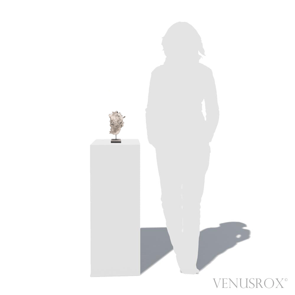 Clear Quartz Natural Cluster from Corinto, Minas Gerais, Brazil, mounted on a bespoke stand | Venusrox