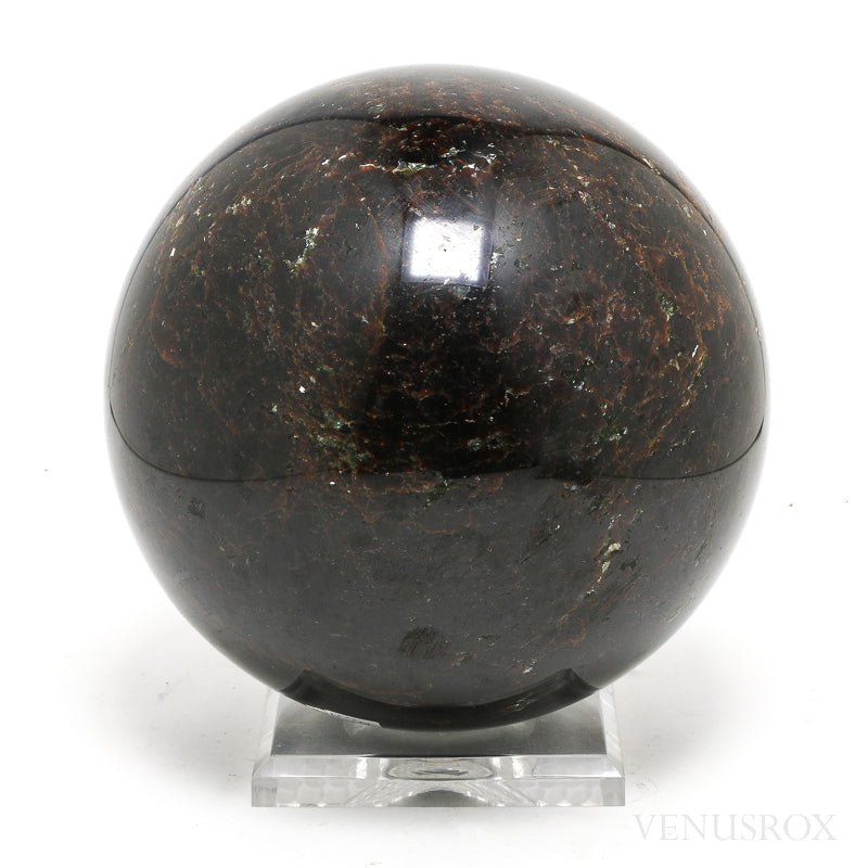 Star Almandine Garnet Polished Sphere from India | Venusrox