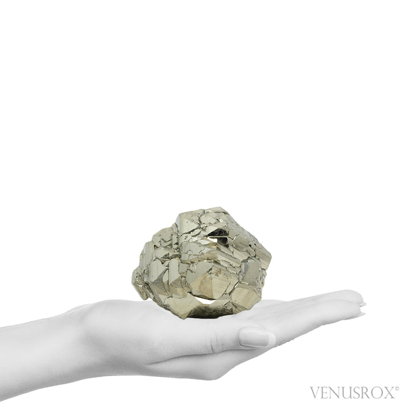 Pyrite Natural Cluster from the Huanzala Mine, Huallanca District, Dos de Mayo Province, Huánuco Department, Peru | Venusrox