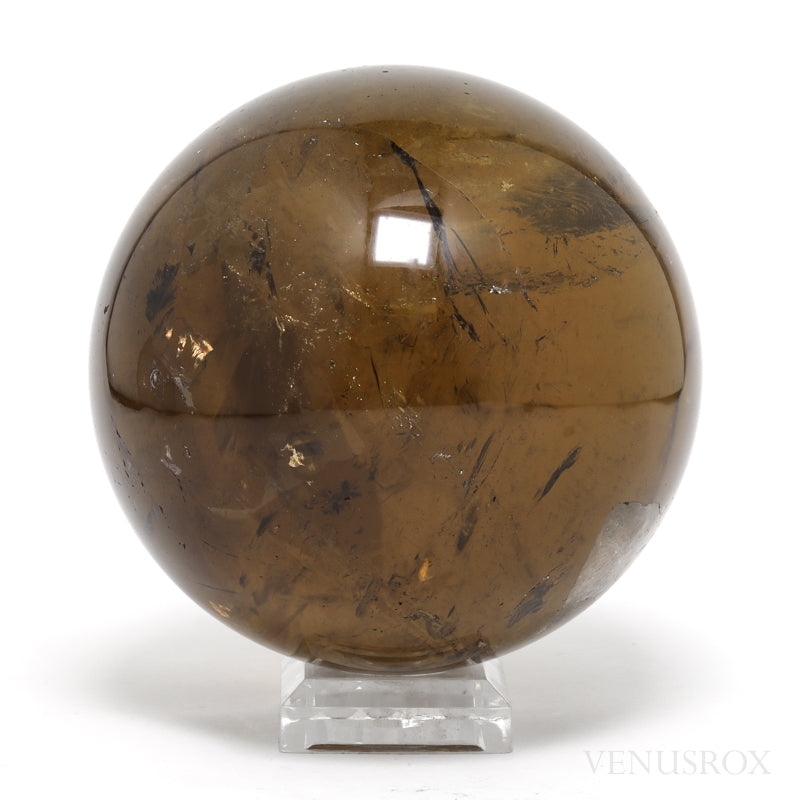 Natural Cognac Citrine Polished Sphere from Brazil | Venusrox