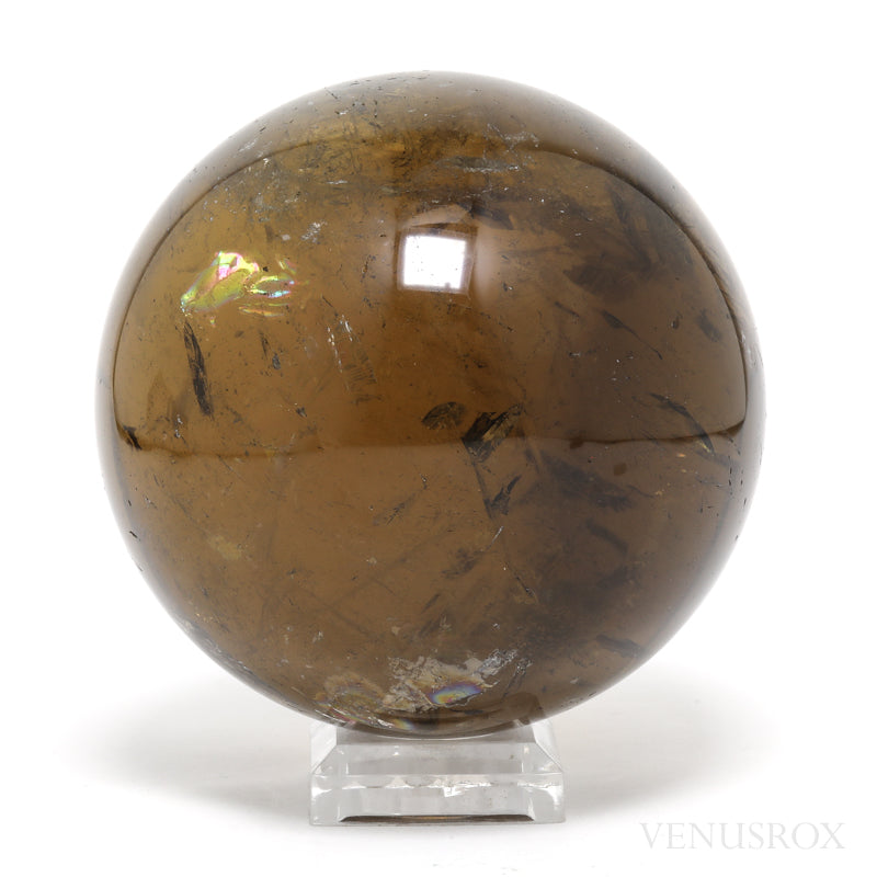 Natural Cognac Citrine Polished Sphere from Brazil | Venusrox