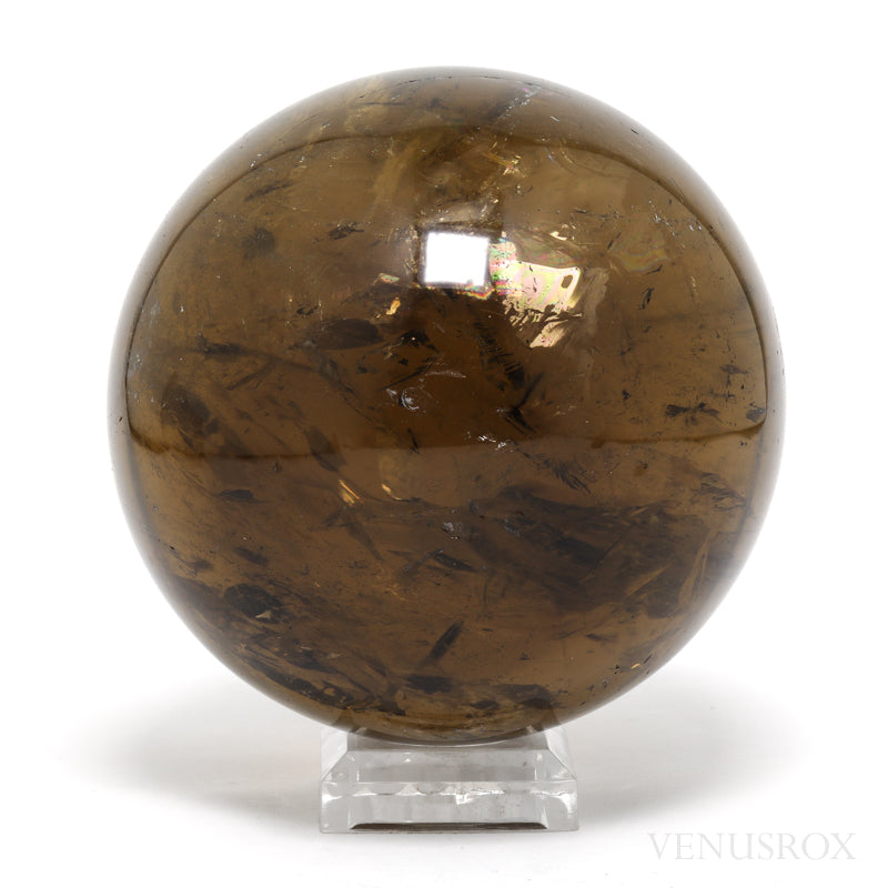 Natural Cognac Citrine Polished Sphere from Brazil | Venusrox