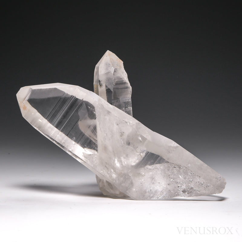 Lemurian Quartz Self Healed Natural Cluster from Brazil | Venusrox