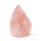 Rose Quartz Polished Flame from Brazil | Venusrox