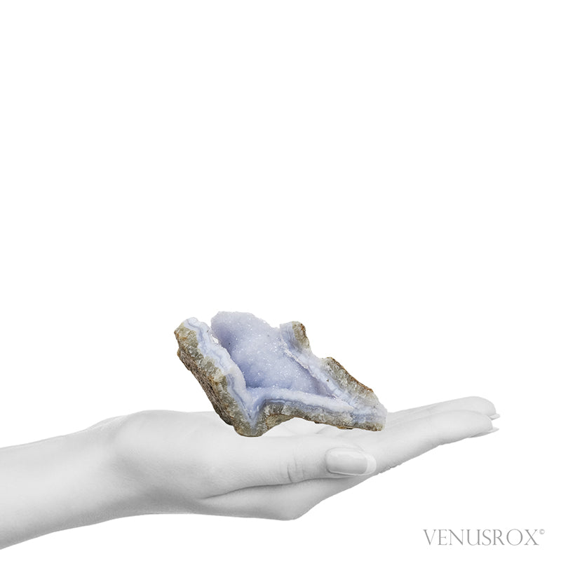 Blue Lace Agate Natural Crystal from Malawi | Venusrox
