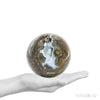 Agate with Quartz Geode Sphere from Brazil | Venusrox