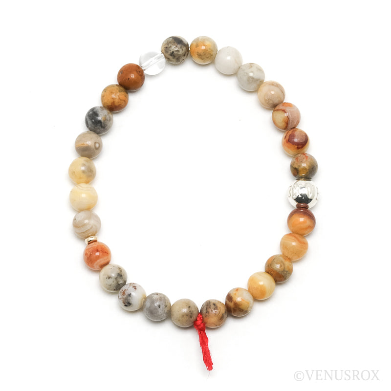 Crazy Lace Agate Bracelet from Mexico | Venusrox