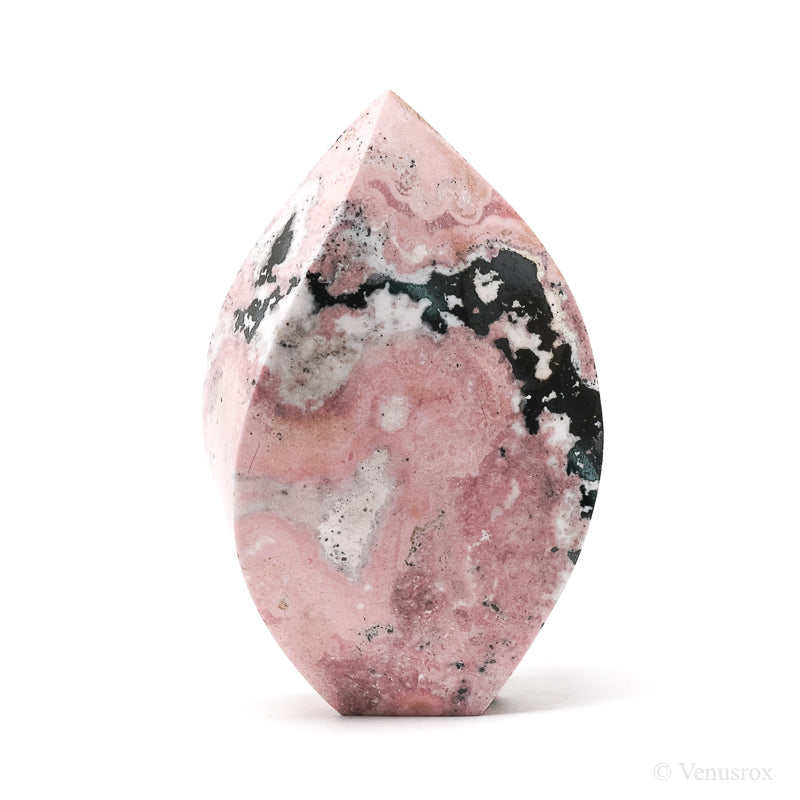 Rhodonite Polished Flame from Peru | Venusrox