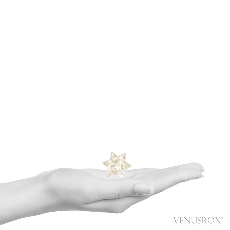 Natural Citrine Polished Star from Brazil | Venusrox
