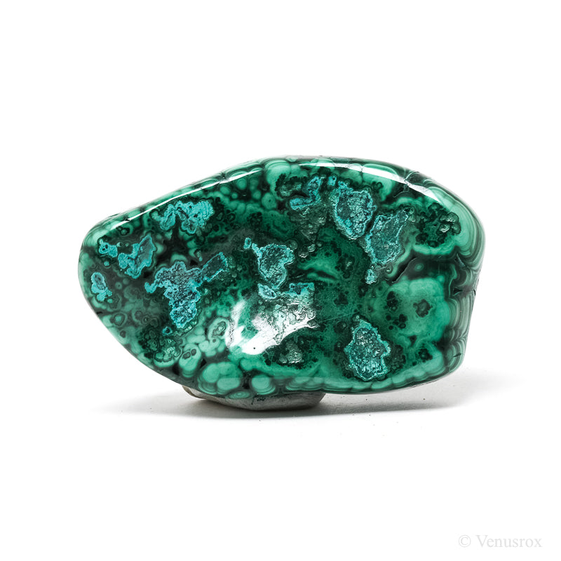Malachite with Chrysocolla Polished Crystal from the Democratic Republic of Congo | Venusrox