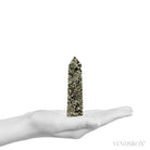 Pyrite Polished/Natural Geode Point from Peru | Venusrox