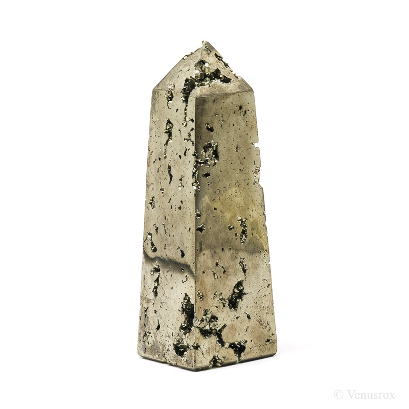 Pyrite Polished/Natural Geode Point from Peru | Venusrox