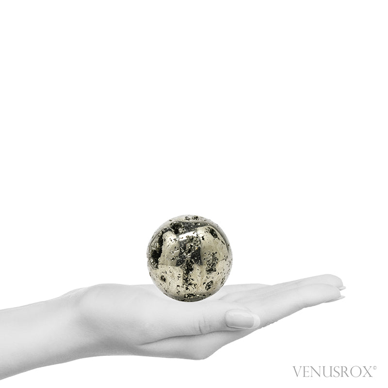Pyrite Geode Sphere from Peru | Venusrox