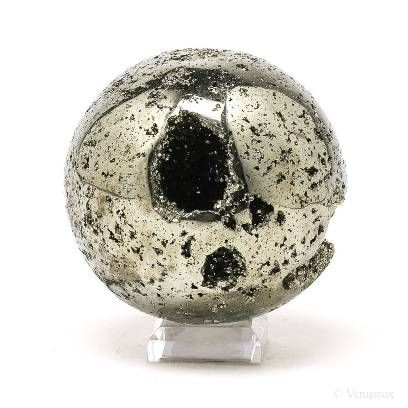 Pyrite Geode Sphere from Peru | Venusrox