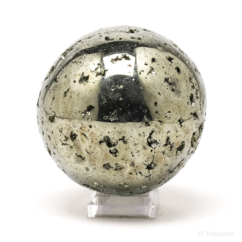 Pyrite Geode Sphere from Peru | Venusrox
