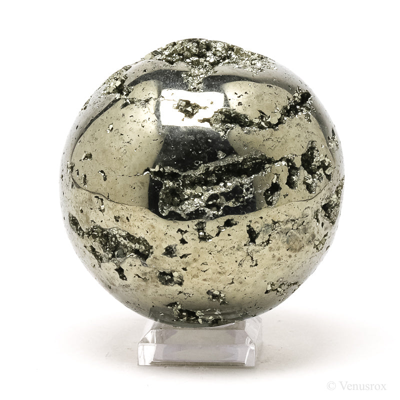 Pyrite Geode Sphere from Peru | Venusrox