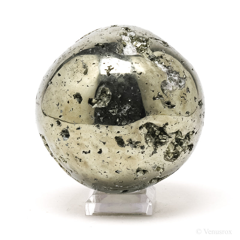 Pyrite Geode Sphere from Peru | Venusrox