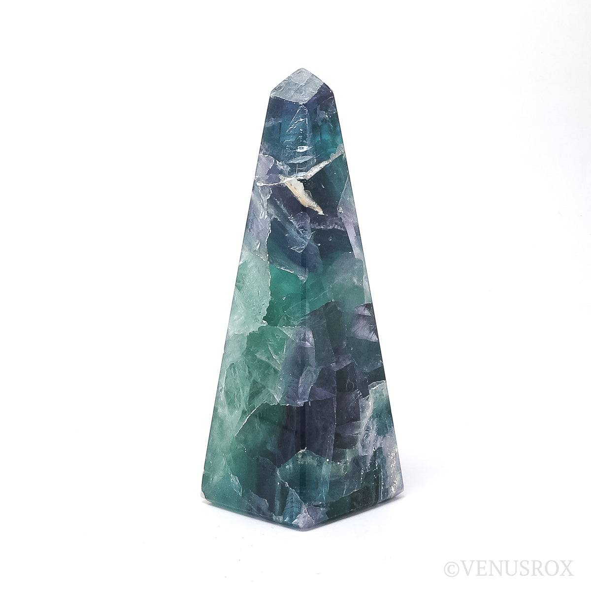 Fluorite Polished Point from Mexico | Venusrox