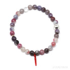 Lepidolite with Pink Tourmaline Bead Bracelet from Brazil | Venusrox