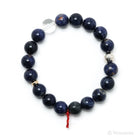Sodalite with Orange Calcite Bead Bracelet from Brazil | Venusrox