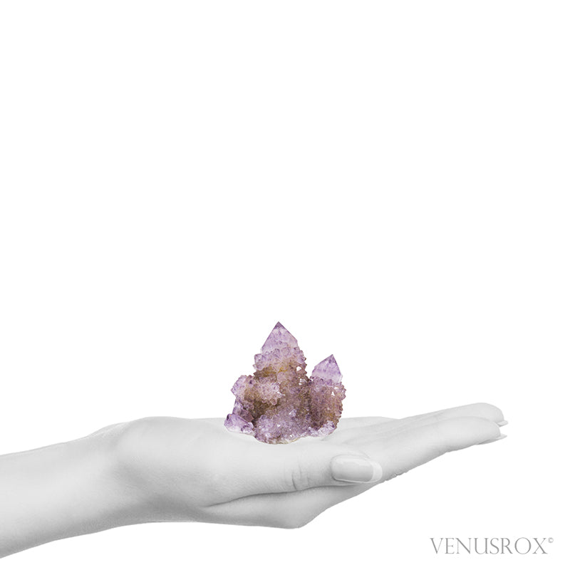 Natural Amethyst Spirit Quartz Cluster from Mpumalanga, South Africa | Venusrox