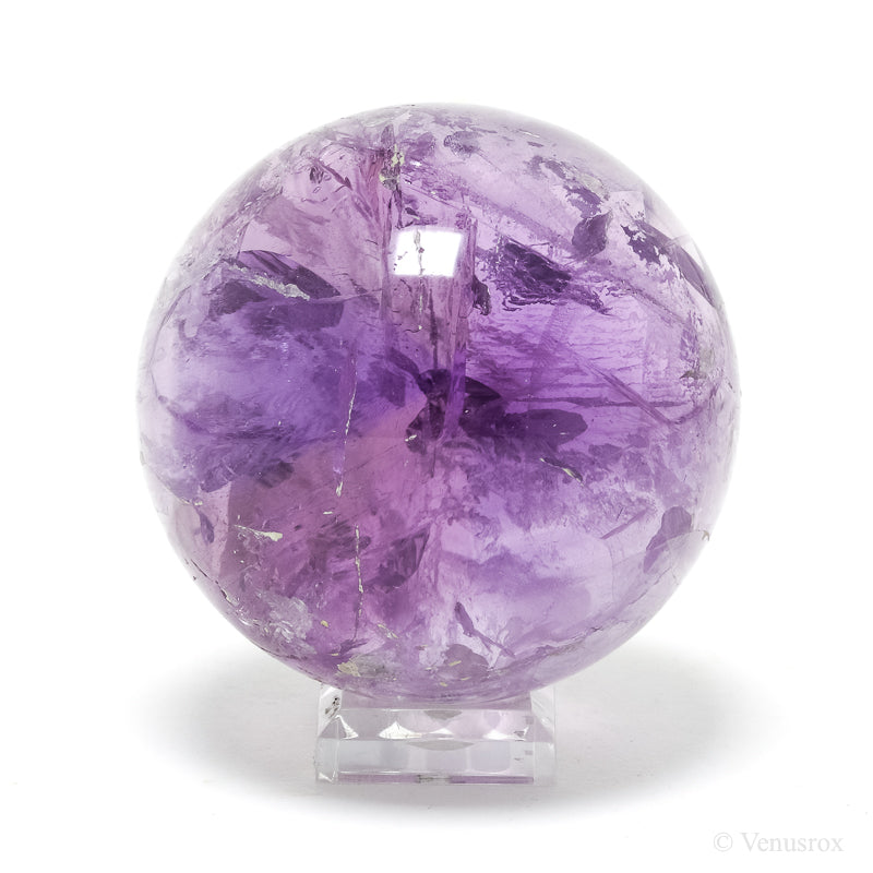 Amethyst Phantom Polished Sphere from Brazil | Venusrox