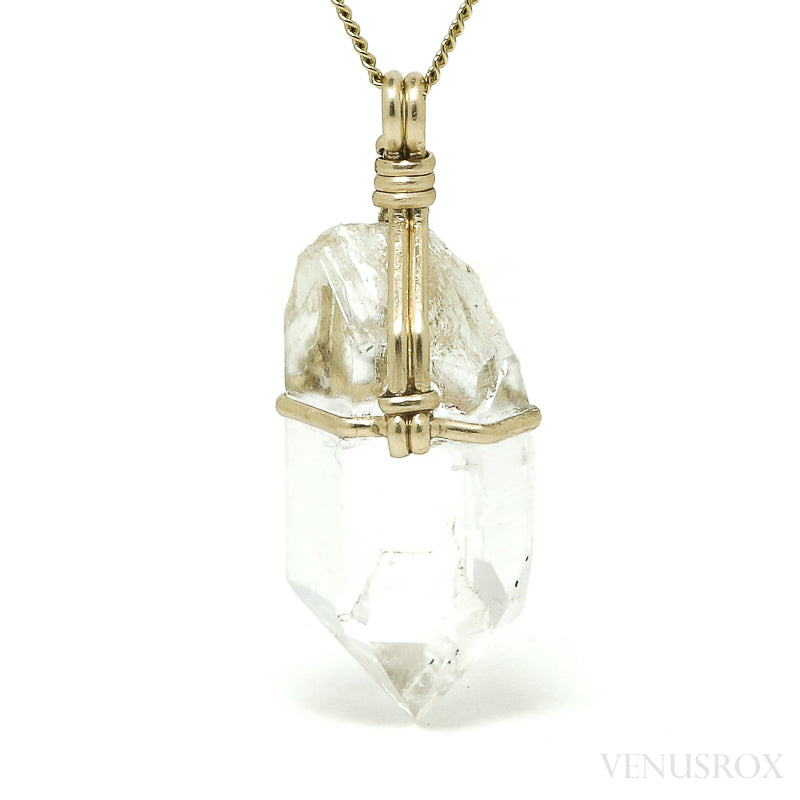 Himalayan Quartz Polished Crystal Pendant from the Indian Himalayas | Venusrox