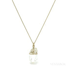 Himalayan Quartz Polished Crystal Pendant from the Indian Himalayas | Venusrox