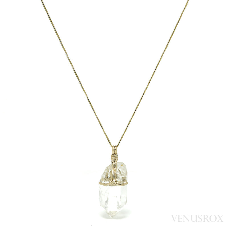 Himalayan Quartz Polished Crystal Pendant from the Indian Himalayas | Venusrox