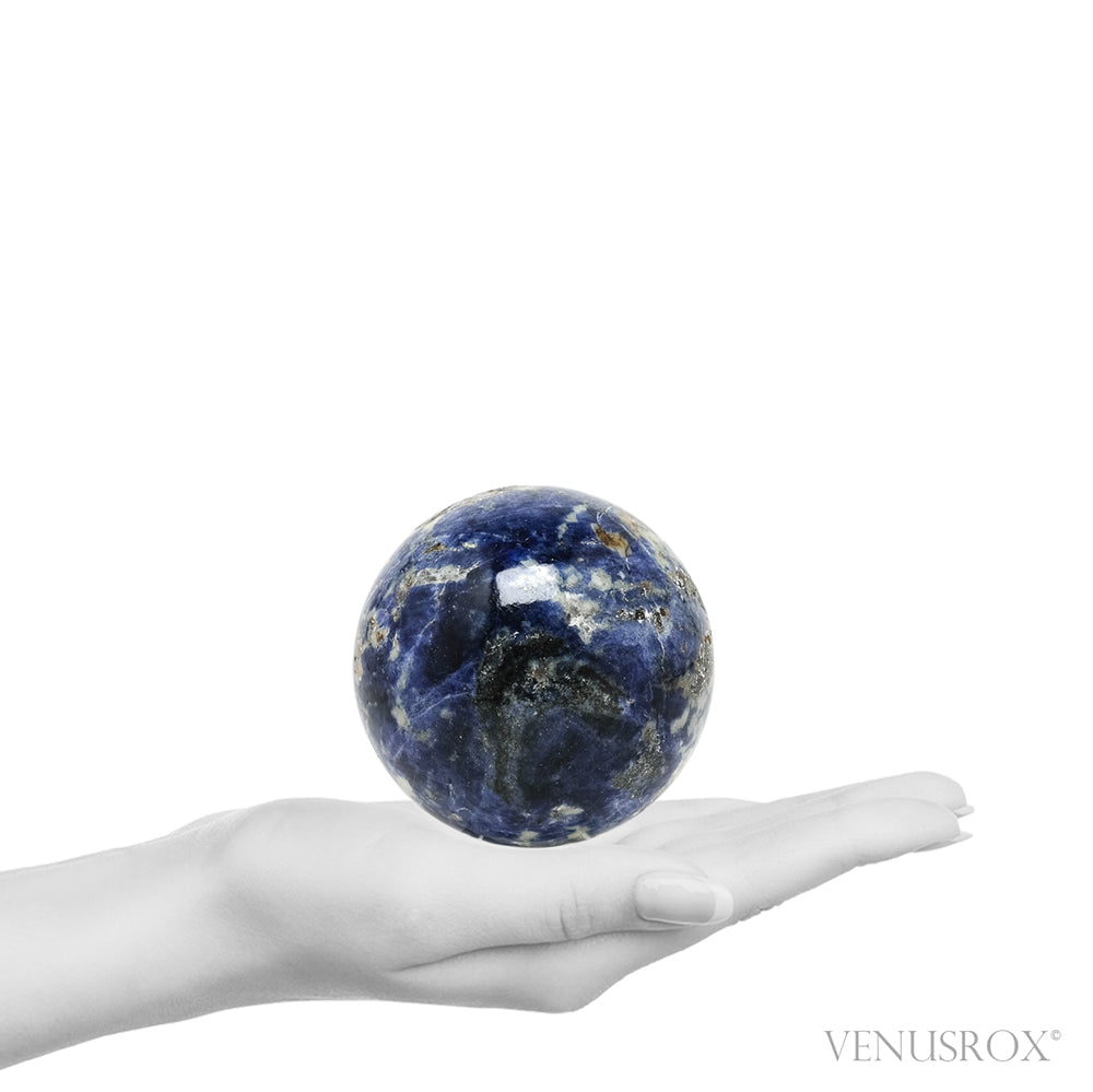 Sodalite Polished Sphere from Brazil | Venusrox