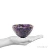 Chevron Amethyst Polished Bowl from India | Venusrox