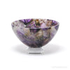 Chevron Amethyst Polished Bowl from India | Venusrox